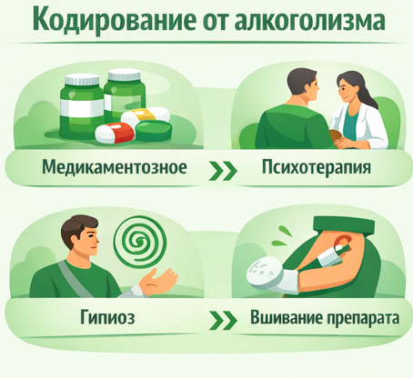 кодирование от алкоголизма в Подольске Санати